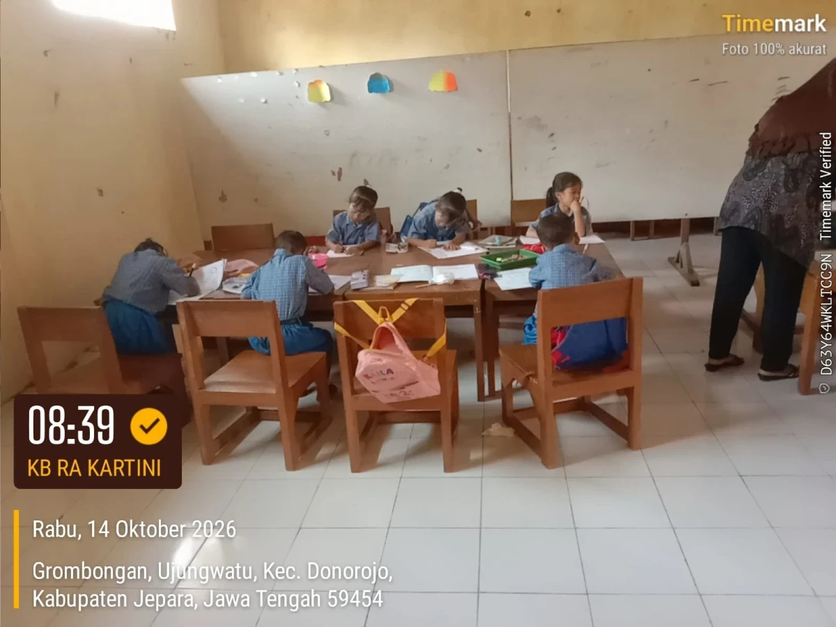 TP.PKK DESA KUNJUNGI KB RA KARTINI UJUNGWATU