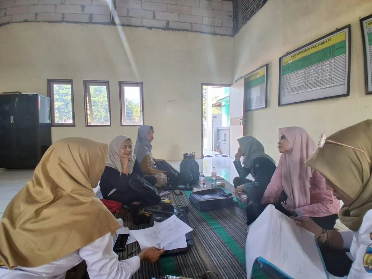Perkuat Kualitas Kader dan Evaluasi Program, TP PKK Kecamatan Kembang Laksanakan Pembinaan Evaluasi Akhir PKK Desa Kaliaman