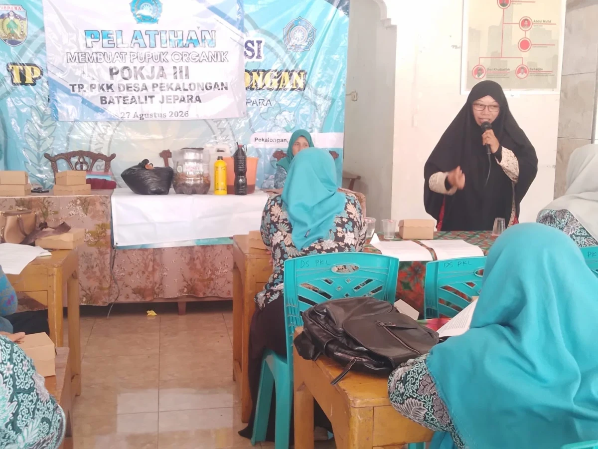 Rakor tp pkk desa pekalongan