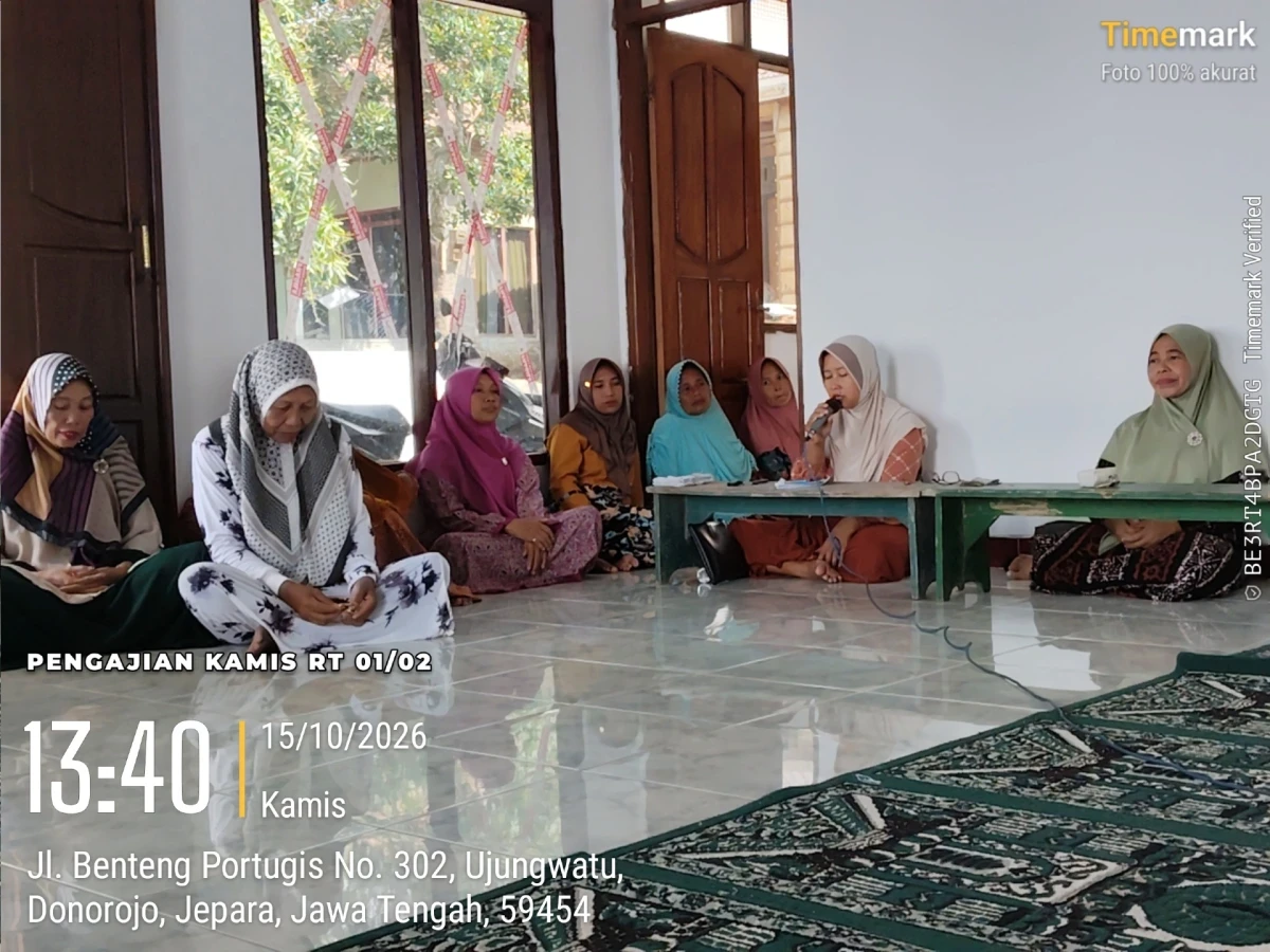 PENGAJIAN KKEMISAN RT 01 RW 02 UJUNGWATU