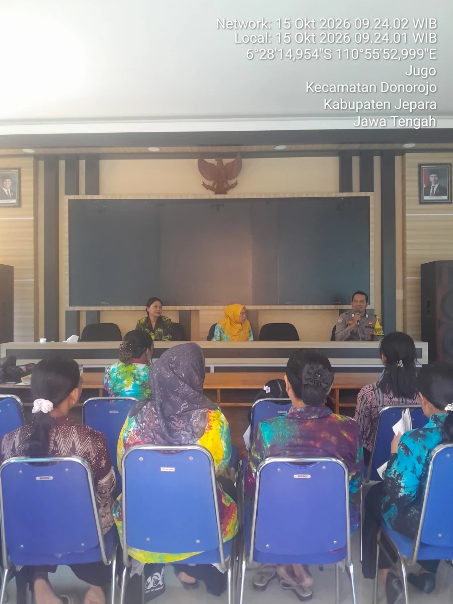 Rakor PKK desa jugo bersama PKK RW, RT dan Dawis 