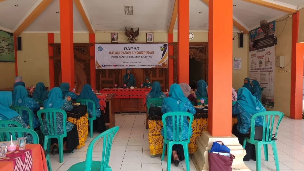 Pembinaan TP.PKK Desa Krapyak