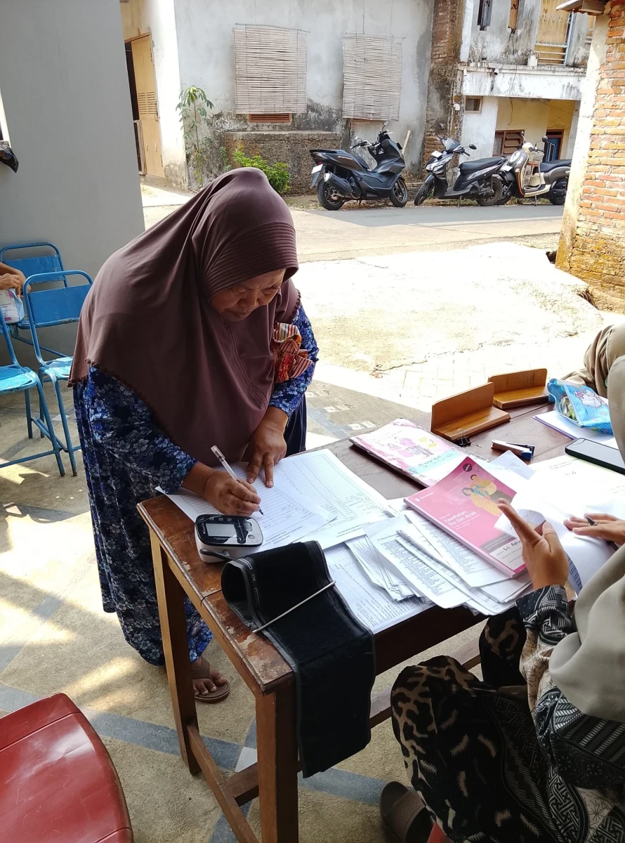 Kegiatan Posyandu Nusa Indah 3 Desa Bendanpete 