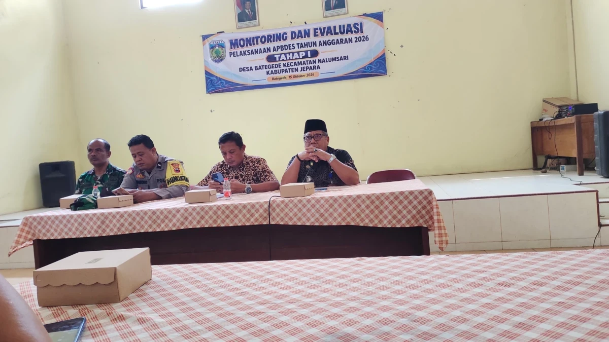 Sanbutan pak camat tentang monitoring 