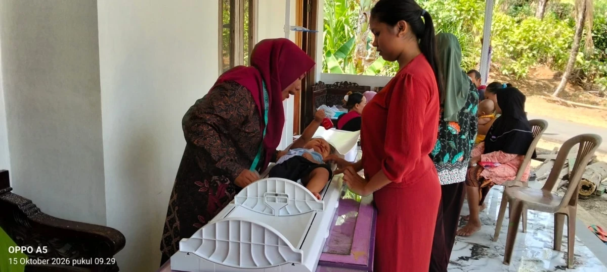 Kegiatan Posyandu ILP di Posyandu Sidotresno 3 Desa Dudakawu 