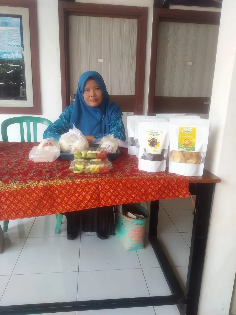 UMKM Desa Tubanan di acara Evaluasi Akhir program tahun 2026 di Desa Kaliaman