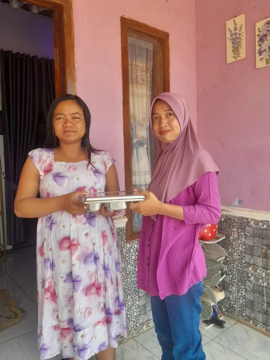 Penerimaan MBG Bumil Desa Tubanan