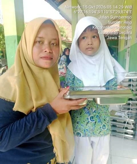 Makan Bergizi Gratis (MBG) diRA Miftahul Huda Sumberrejo