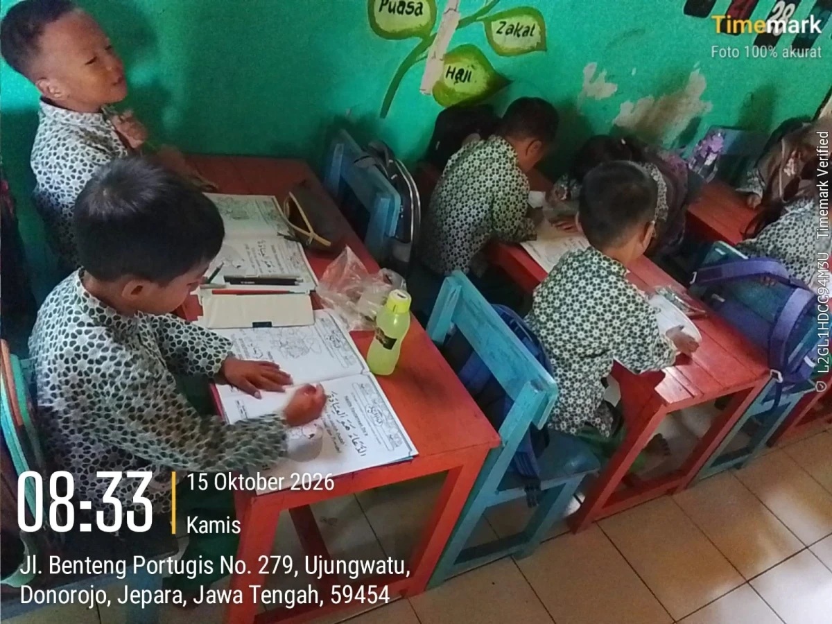TP.PKK DESA HADIR DI TK TA I UJUNGWATU 