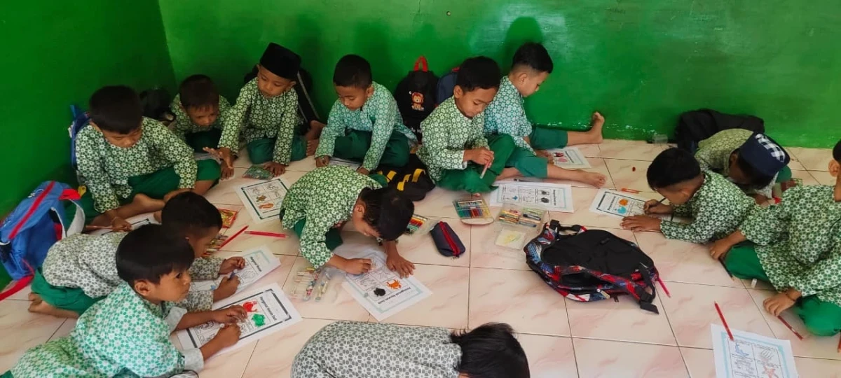 TP.PKK DESA HADIR DI TK TA II UJUNGWATU