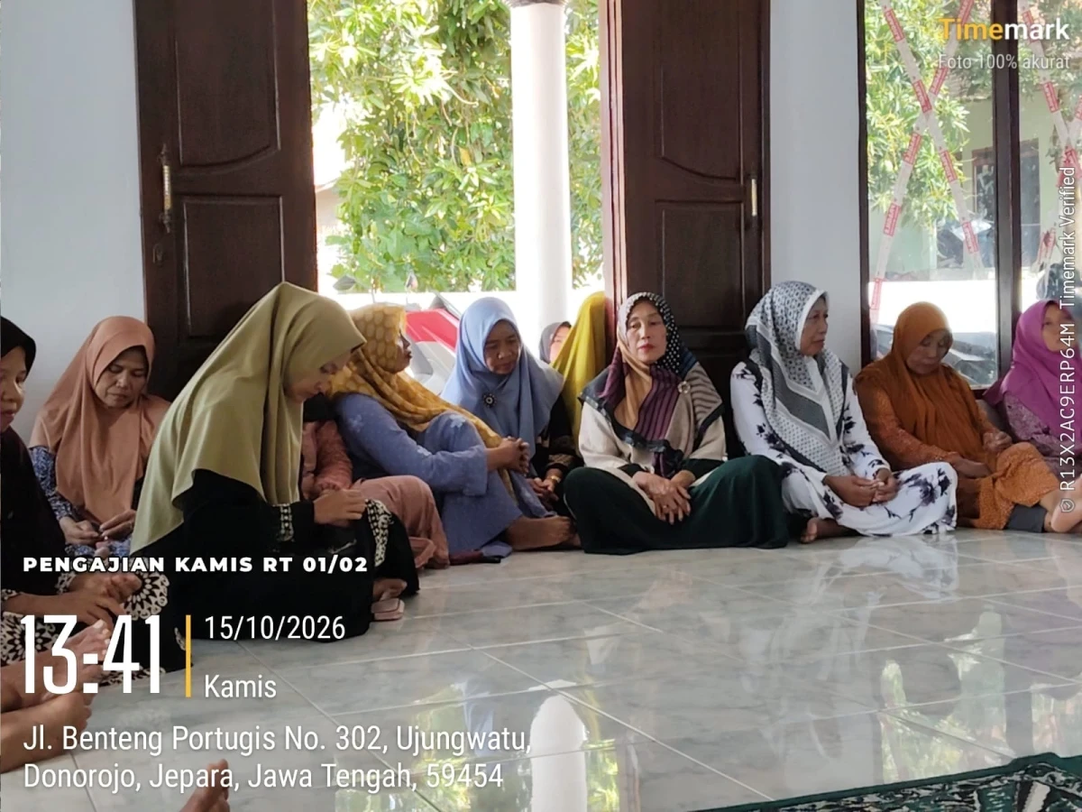 PEMBAJASAN HSN DI PENGAJIAN KEMISAN IBI-IBU RT 01 RW 02 SIDOREJO