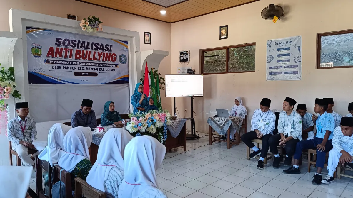 Sosialisasi bullying di MA Hasan Kafrawi 