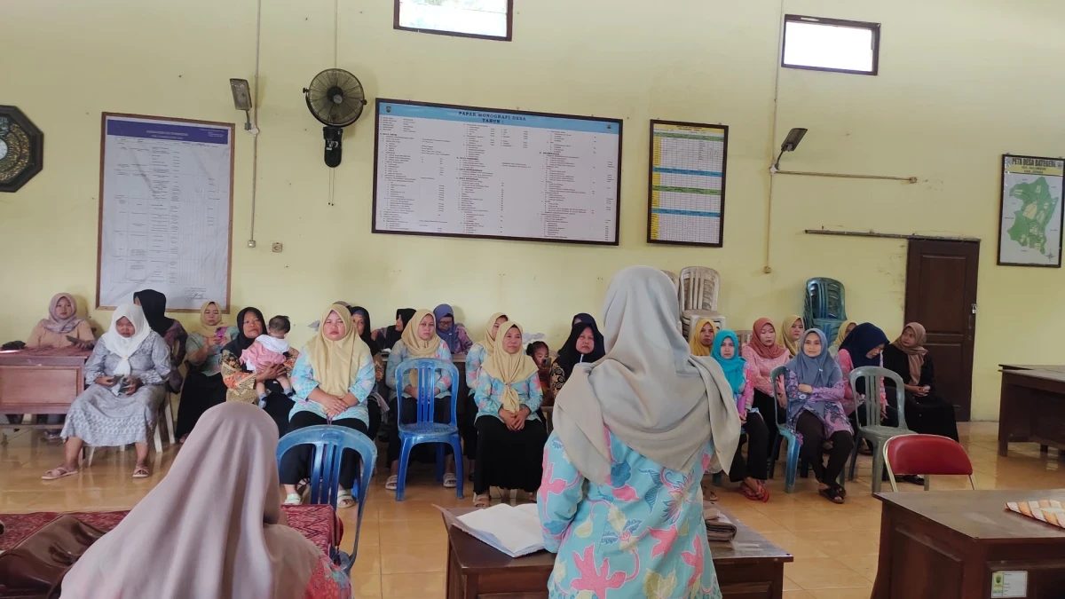 Sosialisasi hatinya pkk didukuh godsnb
