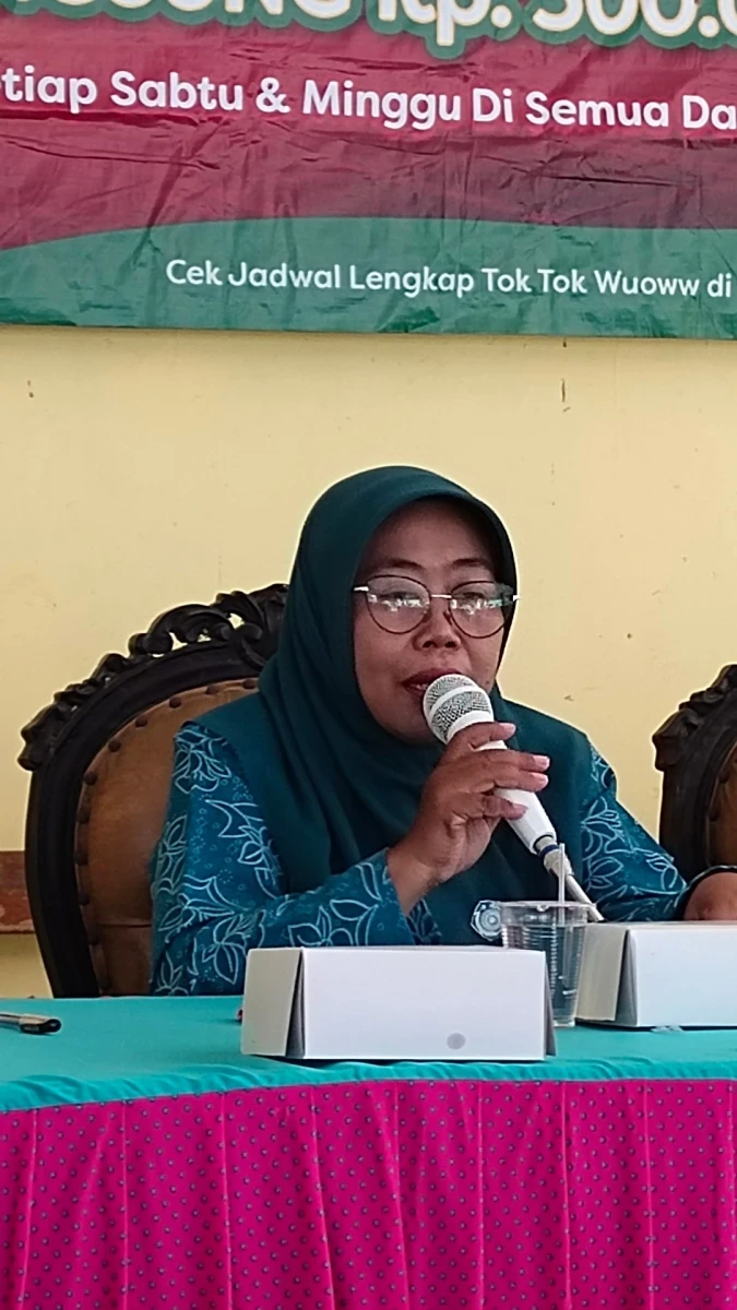 Sosialisasi dari bendahara kecamatan 