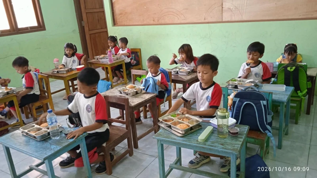 Penyaluran Program MBG di TK Lidya Kedung Mulyo Karanggondang