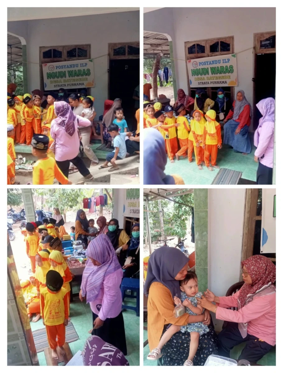Kegiatan posyandu ngudu waras bategede 