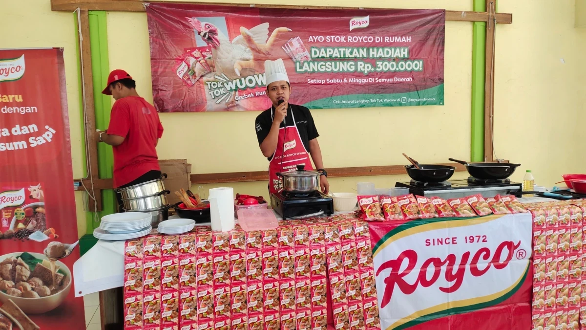 Demo masak dari royco 