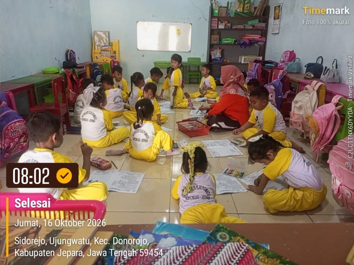 PEMBELAJARAN DI TK MELATI UJUNGWATU