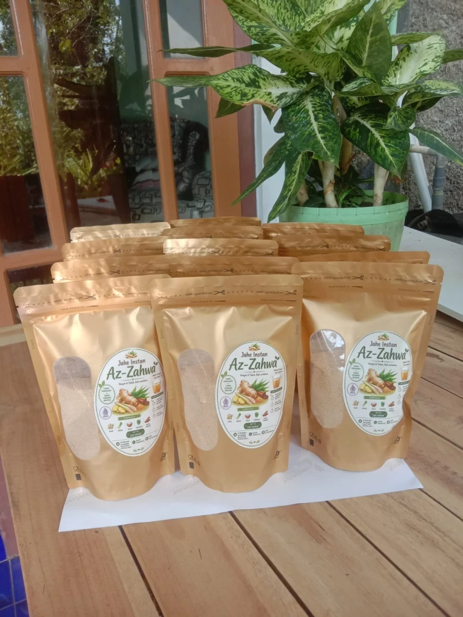 Produk Unggulan Desa Bucu Jahe Instan 