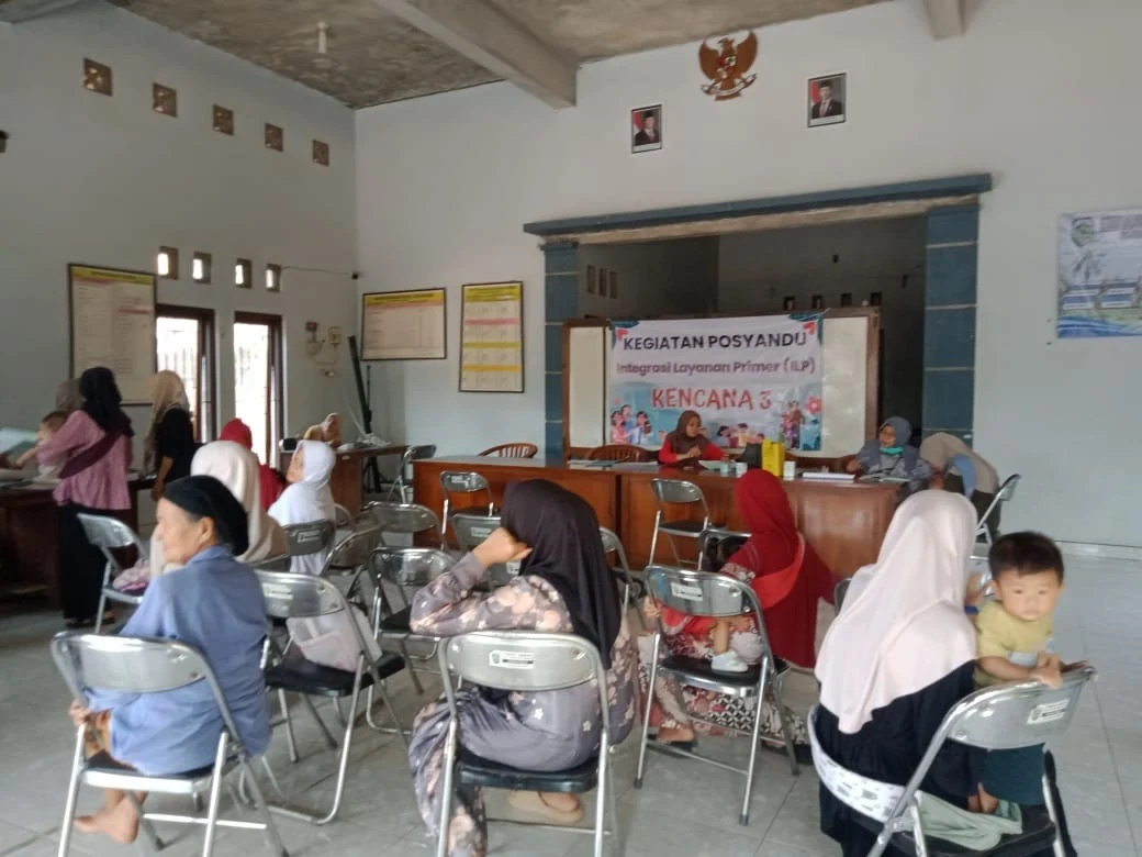 Kegiatan posyandu ilp kencana 03 desa Geneng