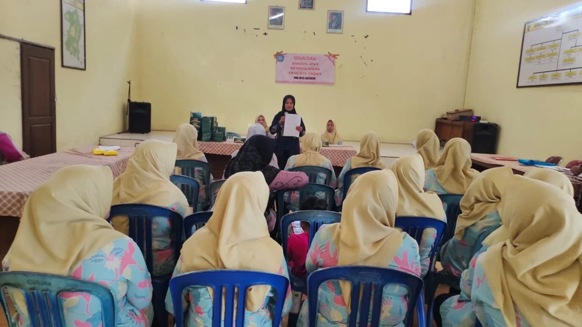 Sosialisasi bangun jiwa meningkatkan iman dan taqwa