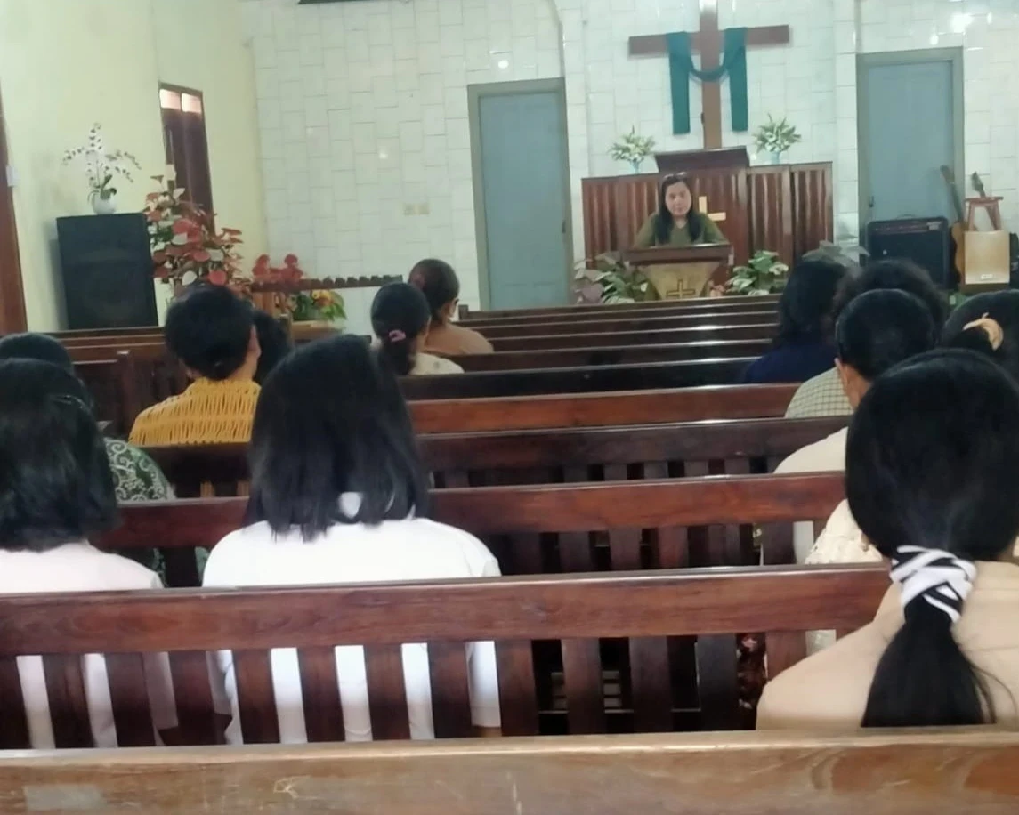Kebaktian Komisi Wanita GITJ Balongarto: Teguh Berpengharapan Hanya kepada Tuhan
