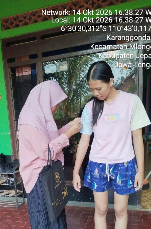 Kader Posyandu RT 03 RW 04 Gelar Kunjungan Rumah untuk Pendampingan Kesehatan Remaja