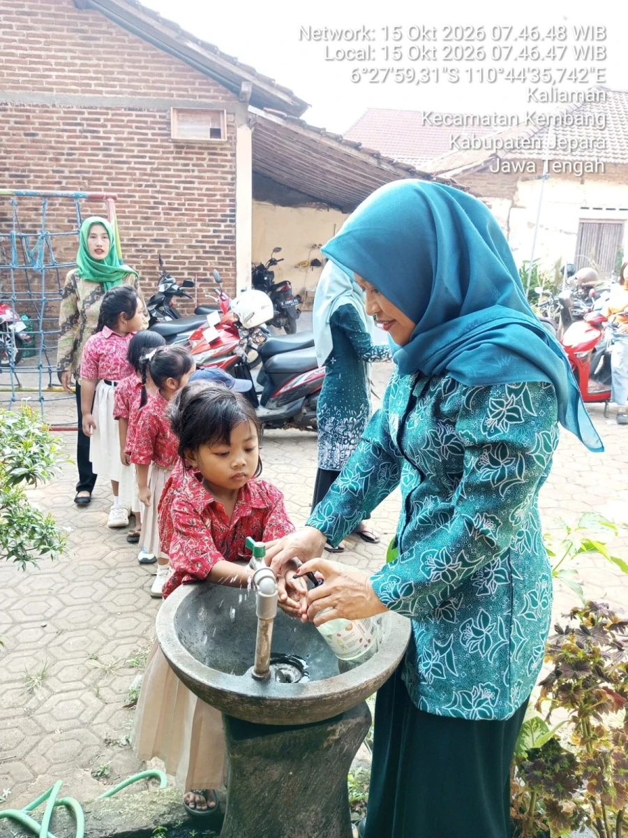 Kegiatan HCTPS di Paud Rukun Santoso 