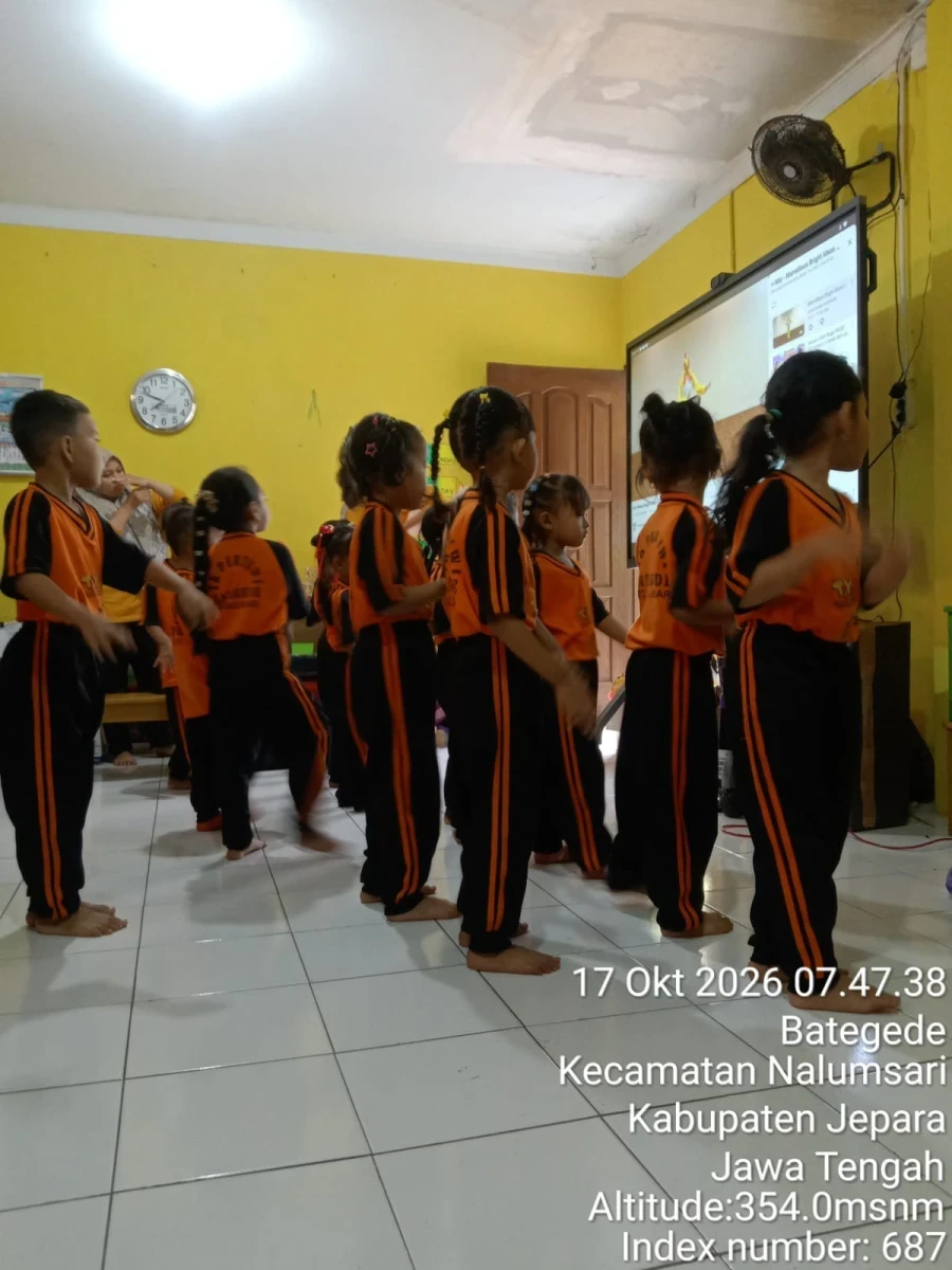Kegiatan gerak lagu ram ara ara 