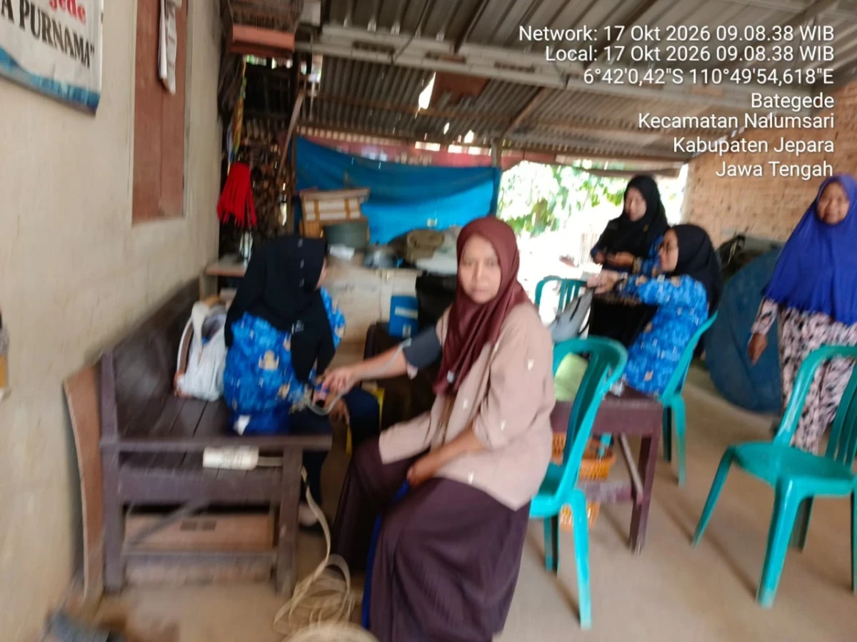 Kegiatan posyandu lansia 