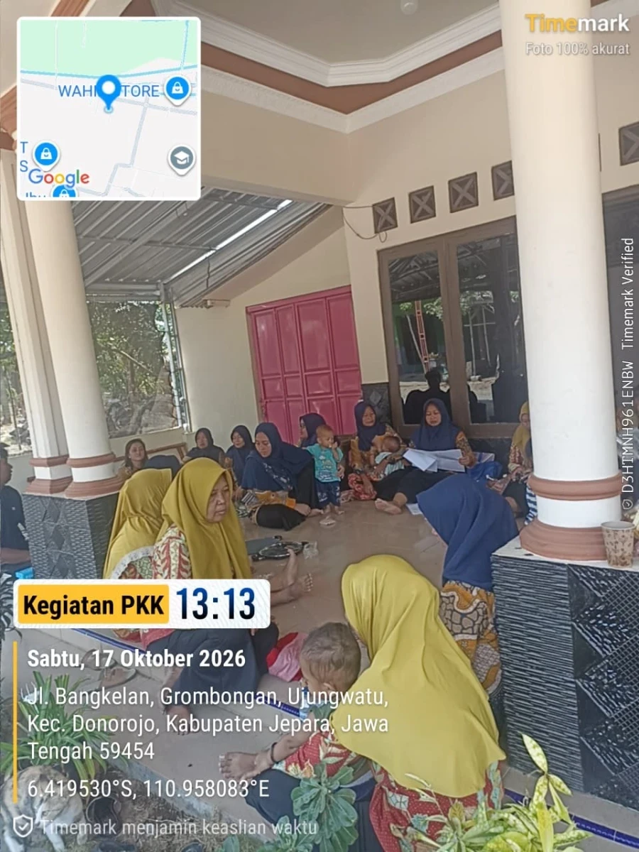 PERTEMUAN RUTIN PKK RT 05 RW 03 DUKUH GROBOGAN