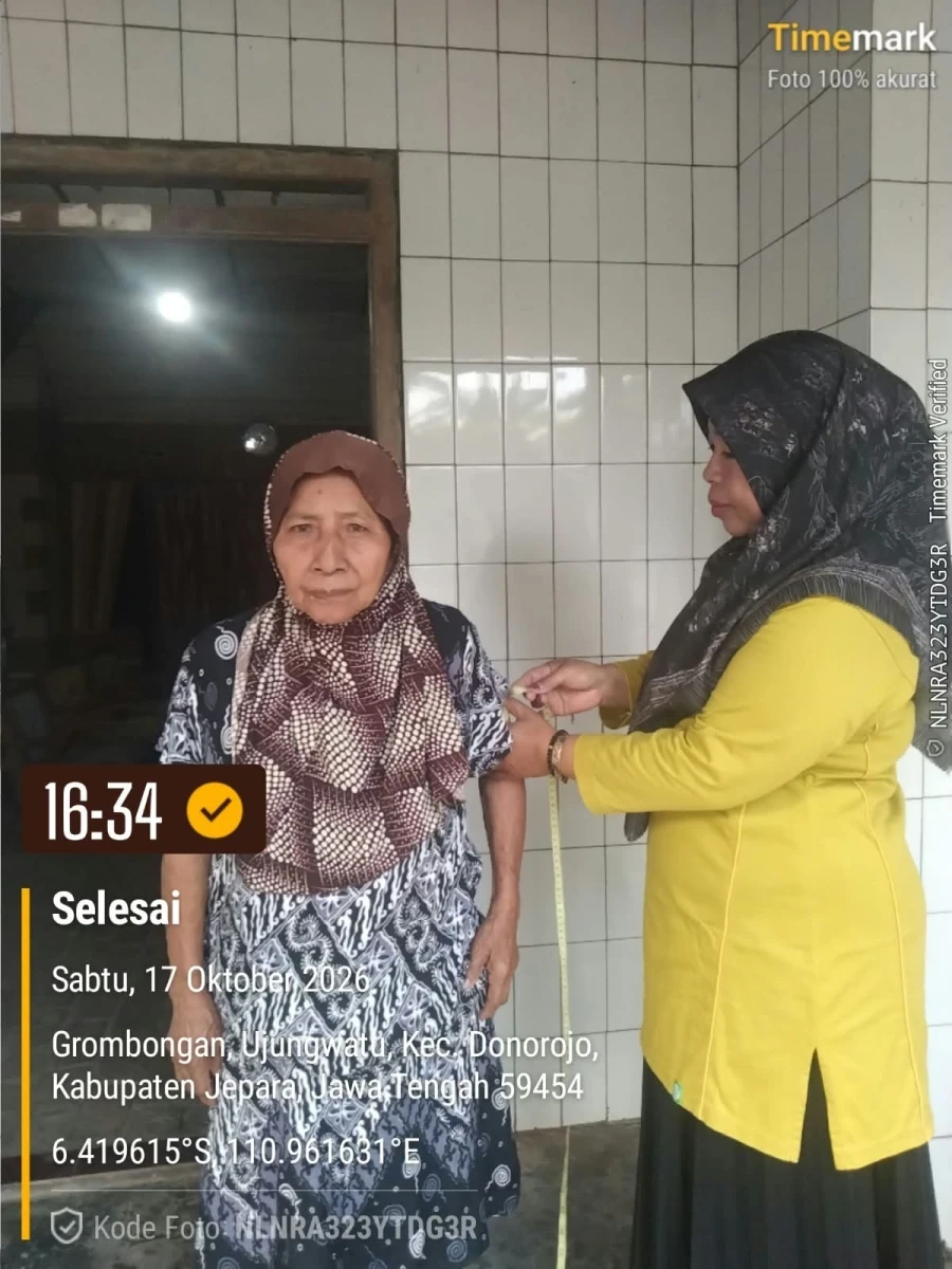 KUNJUNGAN LANSIA OLEH KADER POSYANDU MEKARSARI 06 DUKUH GROBOGAN