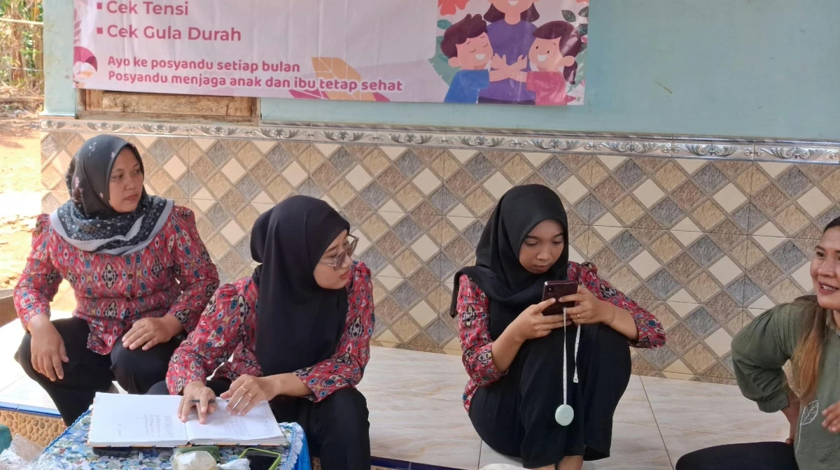 Posyandu Harapan 11 RW 04 Gelar Diskusi Strategi Kehadiran Balita dan Lansia