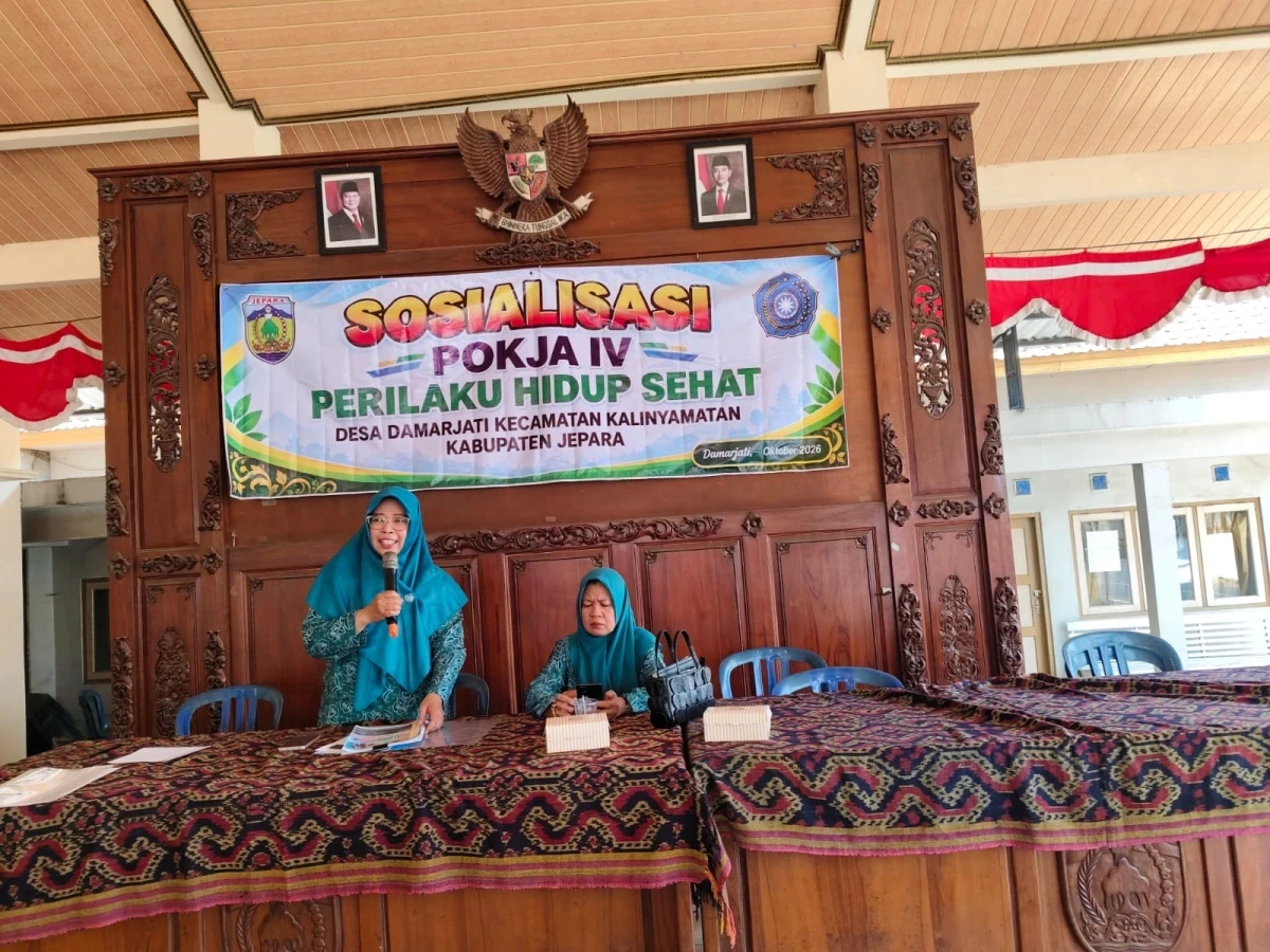 Sosialisasi Perilaku hidup sehat Pokja IV TP PKK Desa Damarjati