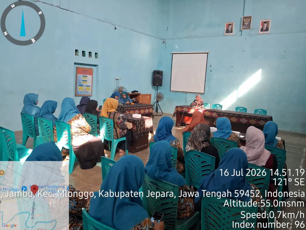 Rakor TP.PKK Desa dan Ketua Kelompok PKK RW/RT