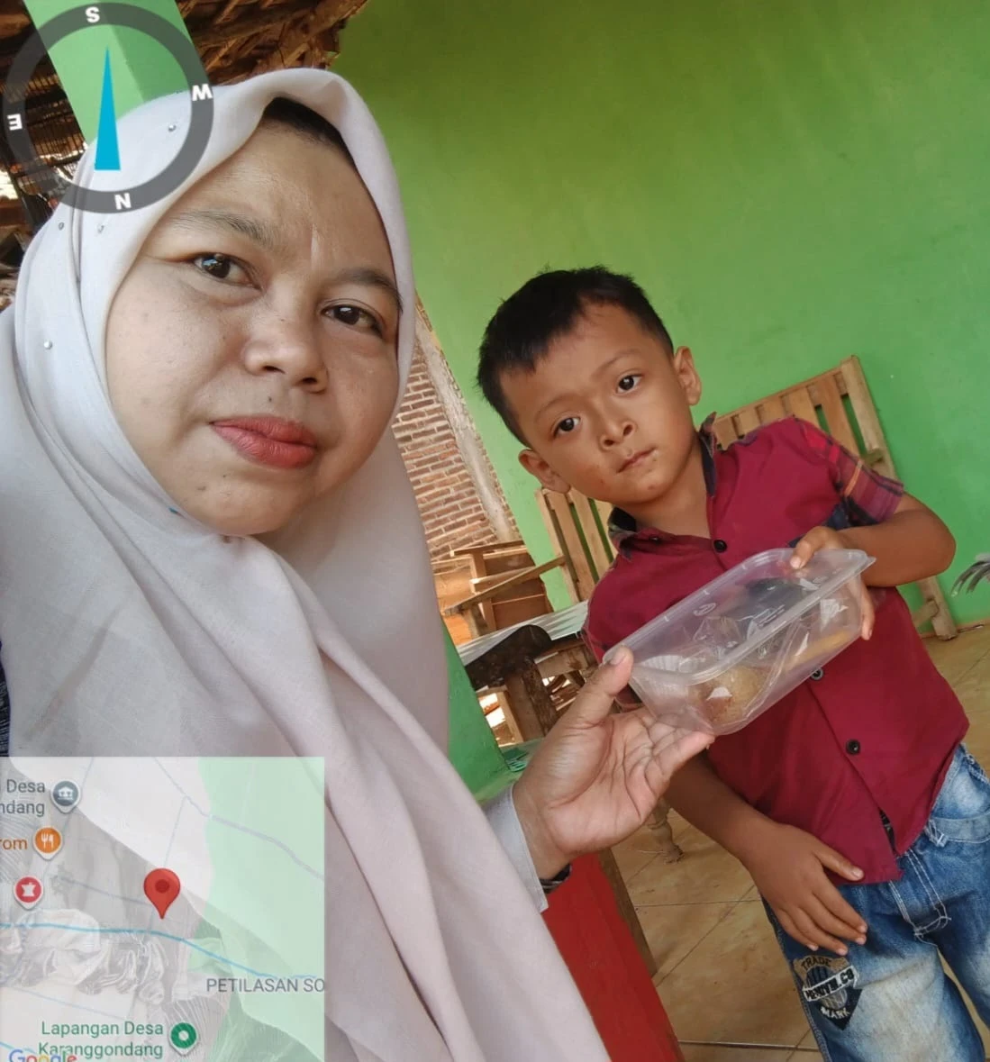 Kreatif dan Bergizi! Penyaluran PMT Balita RW 02 Karanggondang dengan Olahan Sempolan, Brownis Kukus, dan Kroket Tempe