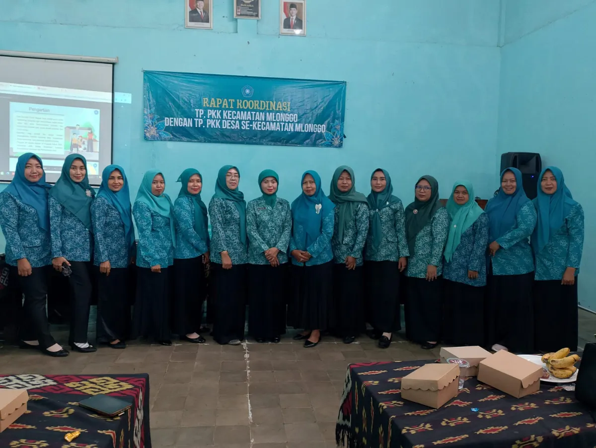 Rakor PKK Kecamatan Mlonggo 
