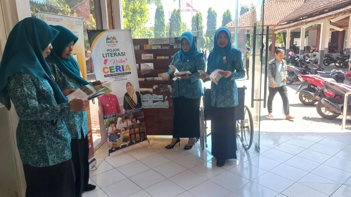 Awali Rakor dengan Membaca, PKK Mayong Bangun Budaya Literasi
