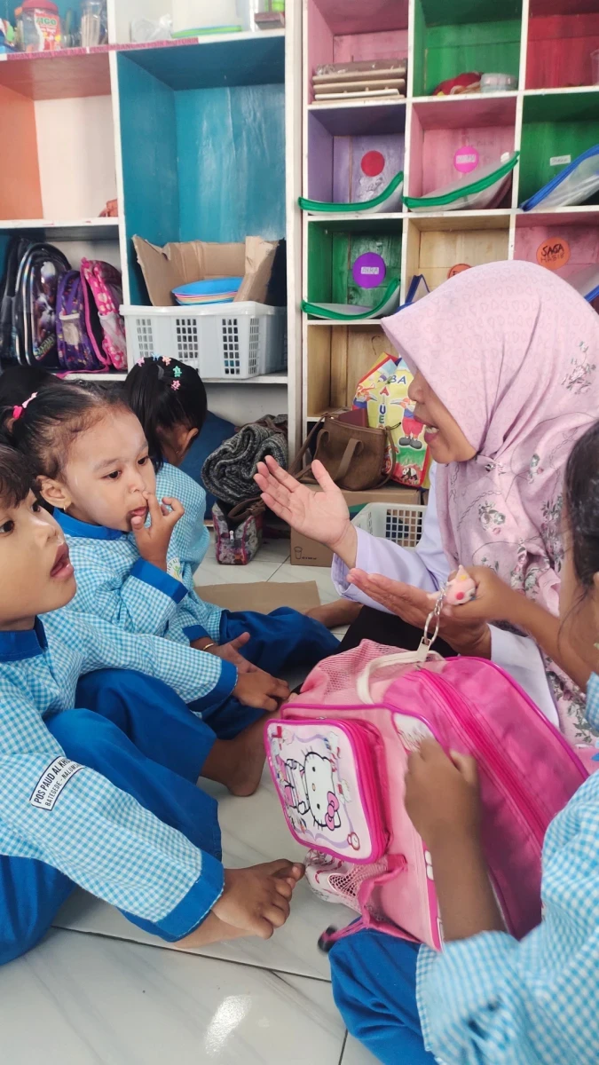 Berdoa  sebelum belajar 