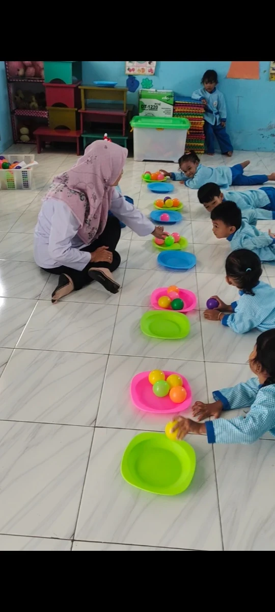 Memindahkan bola dari kanan kekiti 