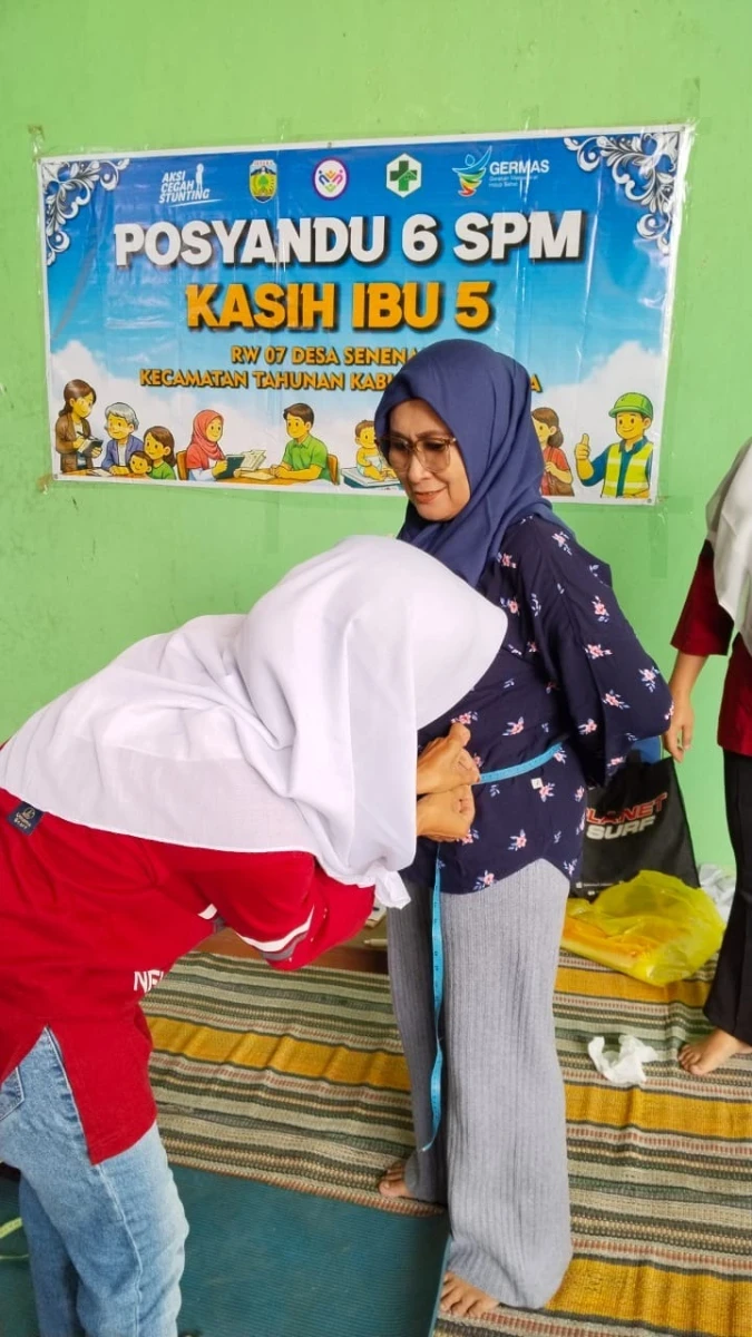 Pelayanan Posyandu di Posyandu Kasih Ibu 5 Desa Senenan