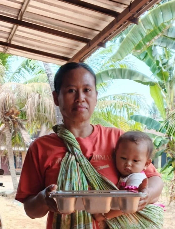 Menu Sehat MBG Ibu Menyusui: Paket Nutrisi Karbo & Protein untuk ASI Berkualitas Posyandu Harapan 8 RW 02 Karanggondang — Senin, 19 Oktober 2026