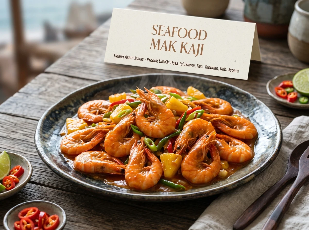 Dari Hasil Laut Menjadi Peluang Emas, Udang Manis Seafood Mak Kaji Siap Naik Kelas