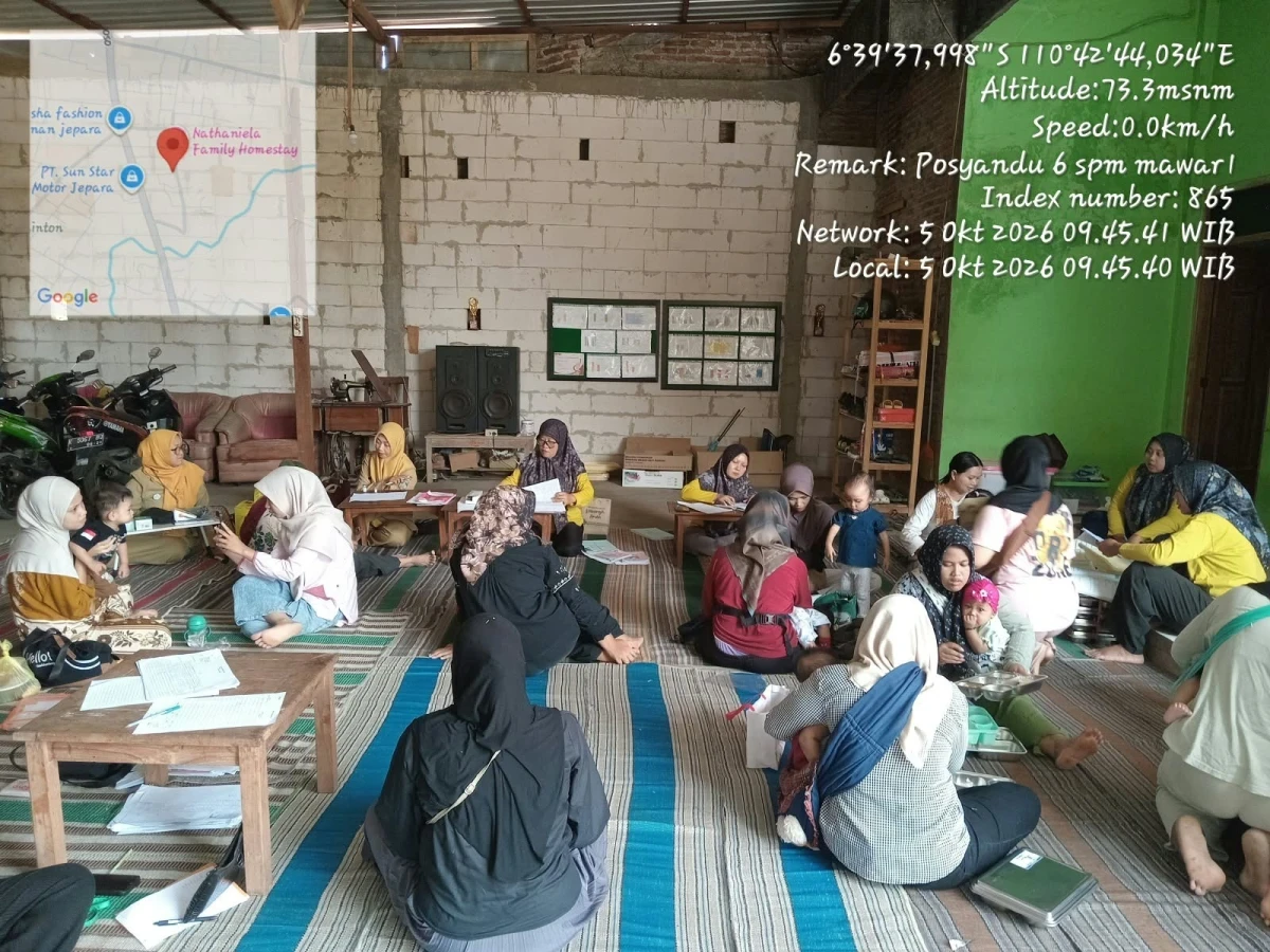 POSYANDU 6 SPM MAWAR 1 DESA NGABUL
