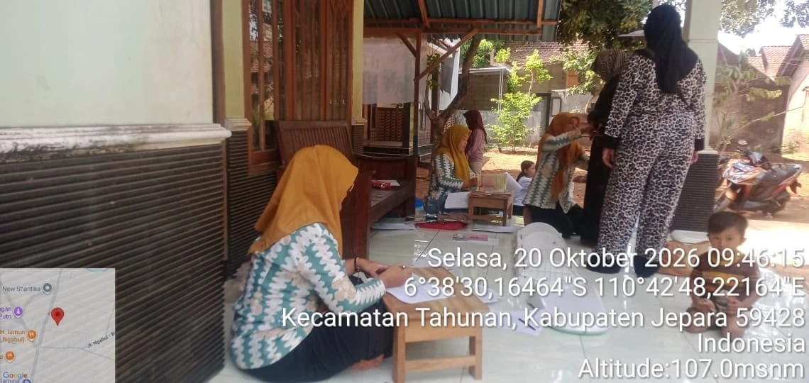 POSYANDU ILP MAWAR 5 DESA NGABUL
