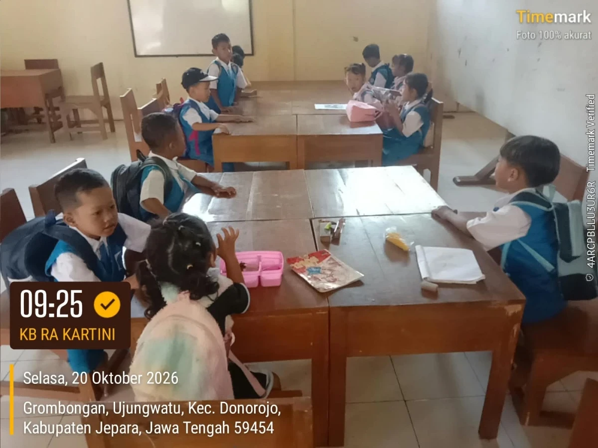 MENGENAL HURUF HIJA'IYAH DI KB RA KARTINI UJUNGWATU