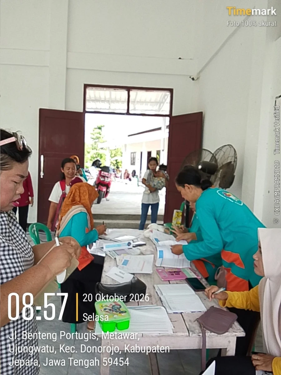 PELAYANAN POSYANDU DI POS 01 RW 01 DUKUH METAWAR