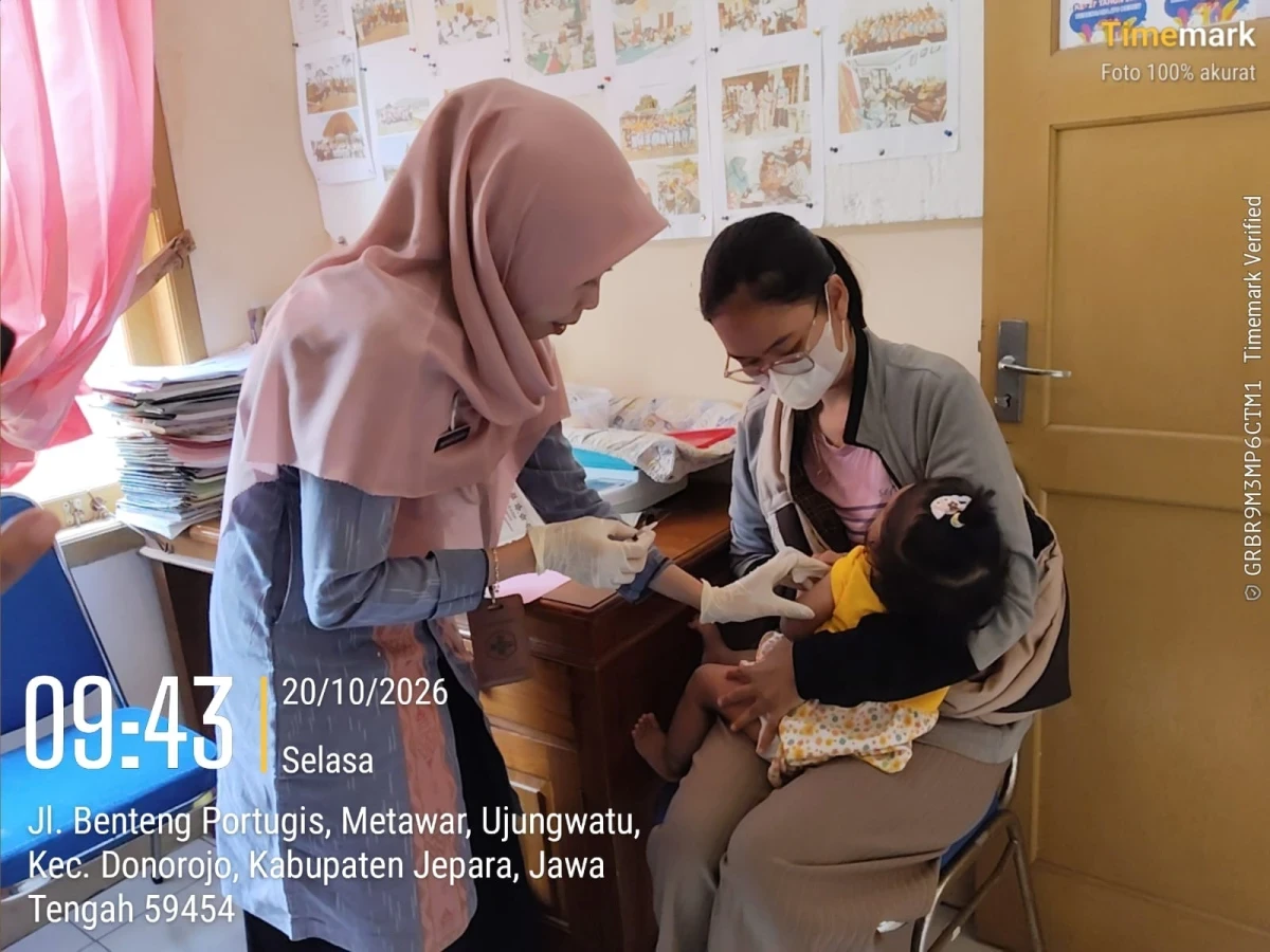 PELAYANAN POSYANDU DI POS 04 RW 01 DUKUH METAWAR