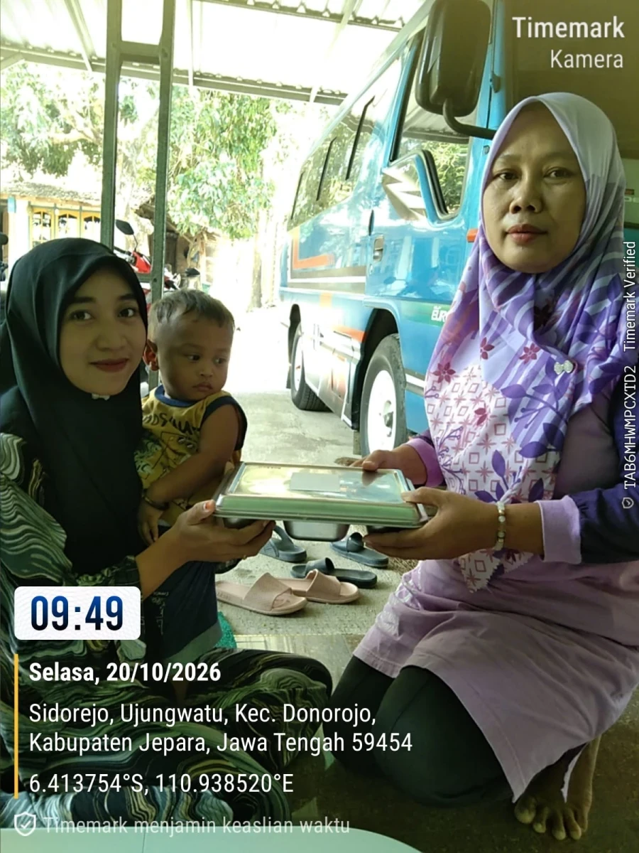 CEGAH STUNTING MELALUI MBG DI POS 02 RW 02 DUKUH SIDOREJO