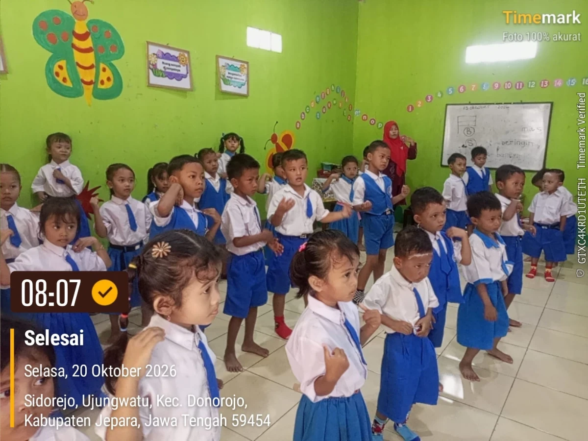 GEMARIKAN DI TK MELATI UJUNGWATU